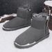 Winter Snow Boots Cotton Shoes Plush Warm Boots Plus Cotton Men's Shoes Trendy Shoes Outdoors_vogvips.com