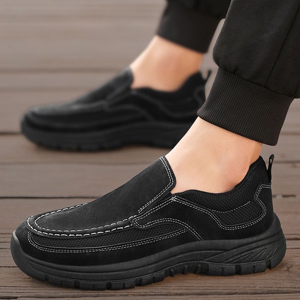 Unbeatable Quality Unbeatable Quality Large Size 2025 Spring New Fashion Casual Men's Loafers Comfortable And Lightweight Dad Shoes_vogvips.com