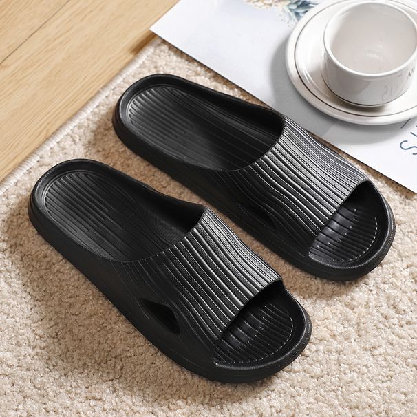 Slippers Women For Men At Home, Couple Cool Indoor One Line Slippers, Bathroom, Shower Slippers_vogvips.com