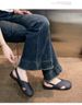 Closed-Toe For Women Summer Outdoor New Fashion Versatile Retro Fairy Style Casual Flat Beach Sandals_vogvips.com