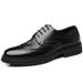 2025 Spring Genuine Breathable Versatile Business Casual British Brogue Leather Men's High-end Wedding Shoes_vogvips.com