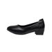 Factory Direct Soft-soled Non-slip Work Women, Black Professional Chunky Heel Single Shoes, Comfortable Long Standing,_vogvips.com