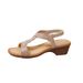 New 2025 Ethnic Bohemian Rhinestone Large Size Casual Fashion Retro Wedge Heel European And American Style_vogvips.com