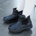 Children's Fall And Winter Girls' Plus Veet Soft Bottom Baby Boots_vogvips.com