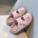 Children's Sneakers 2026 Spring-Summer New Model Girls' Breathable Mesh Running Shoes With Soft Soles Ballet Style_vogvips.com