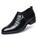 ct Suitable For All Seasons 2026 Spring And Autumn Leather With 6cm Hidden Wedge, Trendy Men's Business Formal Casual Shoes, British Style Pointed_vogvips.com