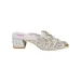 Okimoz Exquisite Beaded Embellished Mules With Pointed Toe And Gold Heel Embossed Leather Appliques Big Size_vogvips.com