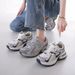 Ins Korean Style New Dad For Women 2024 Spring Student Sports Running Casual Shoes Thick Sole Height Increasing BS119_vogvips.com