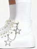 Grunge Punk 2pc Punk Star Shaped Hip Hop Charm Shoe Accessory DIY_vogvips.com