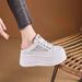 Platform Slippers For Children - 2026 New Summer Style - One-piece High-heeled White Shoes For Casual And Laid-back Wear - Half-toe Dress Shoes_vogvips.com