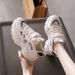 Women's Chunky Dad Sneakers - Thick Sole Platform Shoes For Summer, Comfortable Walking & Running Shoes_vogvips.com