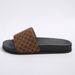 Women’s Shoes Large Size Thick Soled Printed Flip Flops For Women Outdoor Wear Denim Open Toed Lightweight Beach Sandals_vogvips.com