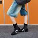 Women Boxing Boots Inner Height Increase Ballet Boxing For Women 2025 Spring Summer New Breathable Martin Boots Casual Sports High-Top_vogvips.com