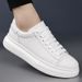 Genuine Leather Men's Board New Comfort Brand Styles Black And White Thick Soled Comfortable Shoes Luxury Hot Selling_vogvips.com