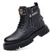 European Warm Series Men's Martin Autumn Winter New Plush Warm High-top Casual Thick-soled Workwear Trendy Versatile Cotton Boots_vogvips.com