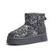Women's Snow With Fleece Lining, Thickened Winter Warm Plush, Sequins, Handmade Embroidery, Internet Celebrity Style,_vogvips.com