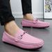 Large Size Men's Doudou Shoes Size 39-46 PU Fabric Is Suitable For Driving Slowly, Travel Shoes Are Breathable, Casual, Flat-bottomed, Shoes_vogvips.com