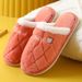 2025 New Couple Cotton Slippers Women In Autumn And Winter Indoor Use Thick Sole, Anti Slip, Wear Resistant, Home Warmth_vogvips.com