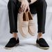 Doudou Men's Suede Leather Soft Soles, One Foot Lazy Casual Summer Versatile Fashion Shoes, 8225-R_vogvips.com