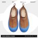 Men's Shoes Winter Internet Celebrity Hot Style Suede Thick Sole Heightening Lazy Slip On Versatile Snow Boots Couple Contrast Color Cotton Shoes_vogvips.com