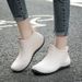 German Wear-resistant Construction Site Kitchen Work Stylish Women's Rain Boots, All-season Short-tube Lightweight_vogvips.com