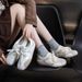 German Training 2026 Spring New Model Ladies' Velcro Lace-up Soft Sole Fashion Casual Shoes Versatile Women's Flats_vogvips.com