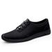 Casual Thin Leather Soft Sole Lace-up Men's Casual Shoes Work Men's Shoes_vogvips.com