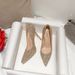 for Women Winter Bride Sequin Wedding Dress Two-Way Crystal Shoes 2025 New High Thin Heel Comfortable_vogvips.com