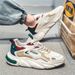 Men's Casual Running Shoes Breathable Mesh Sneakers Low Top Lace-Up Comfortable Lightweight Walking Shoes For Daily Wear_vogvips.com
