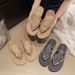 Minimalist High Heeled Sandals for Women Sparkling Rhinestone mid Heel Flip Flops Summer Fairy Style Non Slip Wear Resistant_vogvips.com