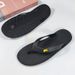 Thai Tire Soled Herringbone Slippers For Men's Summer Outings, Anti Slip And Durable, Fashionable Beach Clamp Feet, Pure_vogvips.com