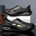 Clog Shoes Summer Non-Slip Cushioned Sports Closed-Toe Slippers Men's Outdoor Beach Sandals_vogvips.com