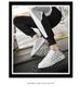 Men's Shoes Board Shoes Little White Shoes Low-top Cowhide Surface Printed Flat-bottomed Sports And Leisure Shoes_vogvips.com