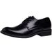European Warm Series Black For Men Formal Business Casual Genuine Leather British Style Soft Sole Autumn Winter Height Increasing Pointed Toe_vogvips.com