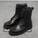 European Warm Series Spring And Autumn Outdoor Anti-Smash Combat Men's High-Top Explosion-Proof Workwear Special Service Training Shoes_vogvips.com