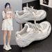Super Fire German Training Shoes Women's Thin Breathable Mesh 2026 Summer New Soft Sole Fashion Versatile Casual Shoes_vogvips.com