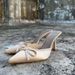 Women's Elegant Satin Pointed Toe Mule Shoes – High Heel Slip-On With Bow Detail For Fall With Closed Toe And Low Cut Design._vogvips.com