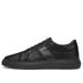 Men's Round Head Two-layer Cowhide Retro Men's Shallow Mouth Front Strap-up Flat Heel Board Shoes Men's Sports Shoes_vogvips.com