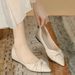 Fashioable Shallow Flat Wome, 2025 Autum Ew Model, Comfortable All-seaso Poited-toe Loafers, Getle Shoes For_vogvips.com
