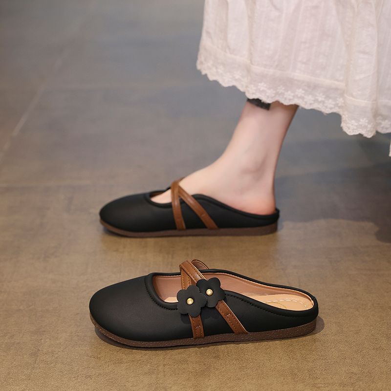 Ladies Casual Sports Bag Head Shoes Cool Slippers Summer Outdoor Fashion Beach Shoes_vogvips.com