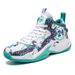 Basketball shoes men fly woven breathable youth student competition training shoes actual combat non-slip sports shoes_vogvips.com