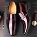 Spring And Autumn Height Increasing Business Loafers Formal Leather For Young Men Casual Korean Style Office Trendy_vogvips.com
