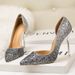 European And American Style Sexy Nightclub Slimming Women S Stiletto High Heel Shallow Mouth Pointed Toe Side_vogvips.com