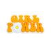 New Cute Little Fresh Flowers Sunflower Shoes Flower Shoe Buckle Small Daisy Shoes Accessories Accessories_vogvips.com