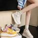 Fashion Niche Design Shallow Mouth Single Shoes Women 2024 Summer New Casual Sports Flat Women's Shoes_vogvips.com