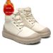 Unisex Winter Boots With Faux Fur Lining, Waterproof & Slip-Resistant, Comfortable Thick-Soled Casual Shoes For Men And Women_vogvips.com