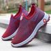 Women's Shoes Old Beijing Cloth Shoes For Women Breathable Casual Walking Shoes One Step Mom Shoes Spring Autumn New Style_vogvips.com