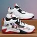 High-Top Basketball Sneakers For Running & Sports - Lightweight Breathable Mesh With Rubber Sole - Round Toe Design For Casual & Athletic Wear_vogvips.com