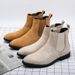 European Warm Series 48 Large Size Martin For Men Winter British Style Slip-On Short Thick Sole Trendy Boots 2025 New Model_vogvips.com