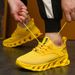 Men's Spring And Summer Breathable Woven Mesh Surface High-quality Lace-up New Casual Outdoor Sports Comfortable Running Shoes_vogvips.com